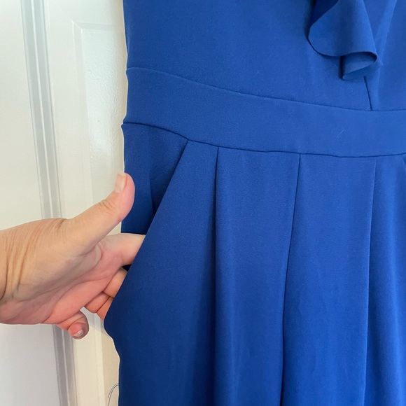 NWT Tahari ruffle sleeve jumpsuit - Picture 3 of 12